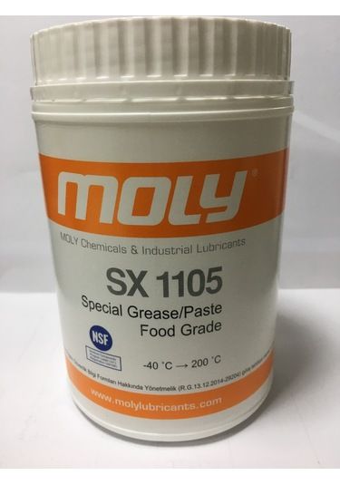 MOLY SX 1105 GIDA ONAYLI SİLİKON GRES  1 KG