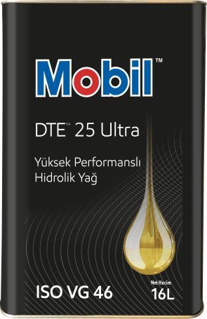 Mobil DTE 25  - 16 Litre Hidrolik Yağı