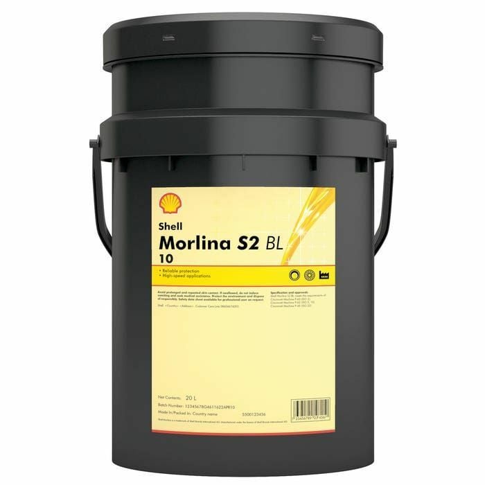 Shell Morlina S2 BL 10 - 20 Litre Türbin Yağı