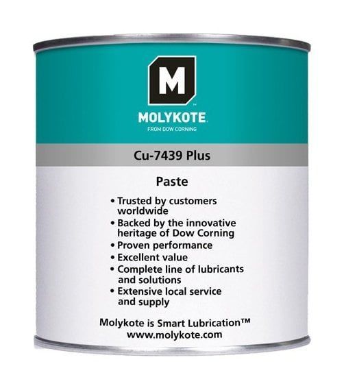 Molykote CU 7439- Bakır Tozu içeren Yüksek Performans Gresi 1 kg Gres Yağı