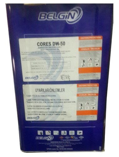 Belgin Cores DW 150 Koruyucu Yağ 14 kg