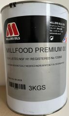 Gıda Onaylı Akışkan Gres 3 kg  Millers Oils Premium 00