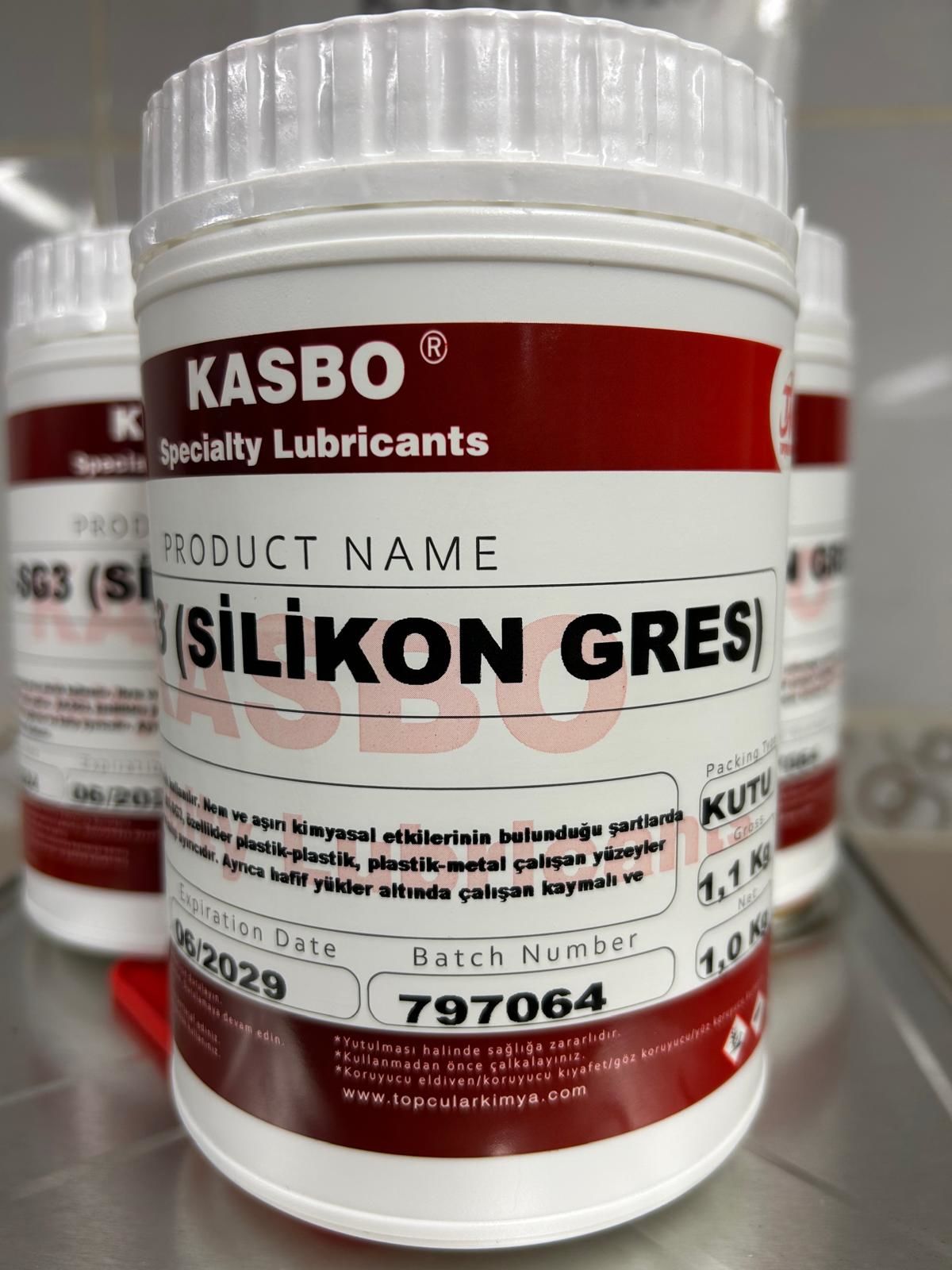 MOLY SX 1105 MUADİLİ SİLİKON GRES 1 KG (GIDA VE İÇME SUYU ONAYLI)