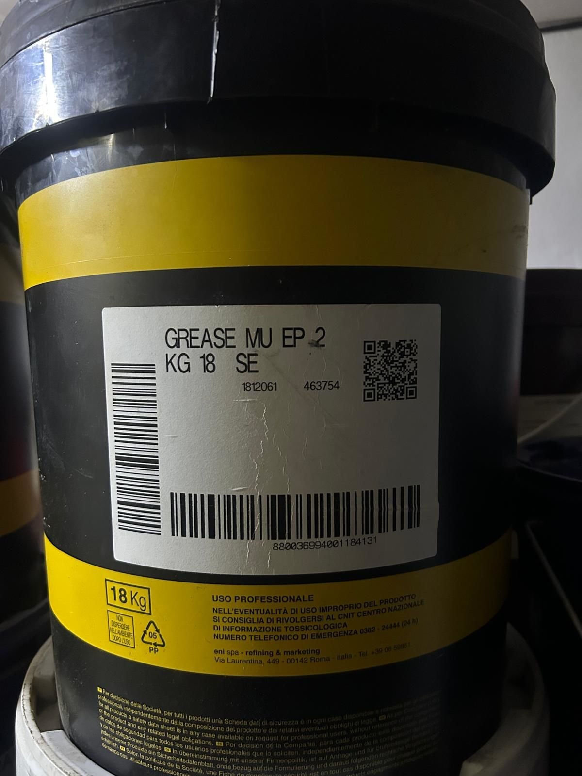 AGİP GR MU EP 2 GRES 18 KG