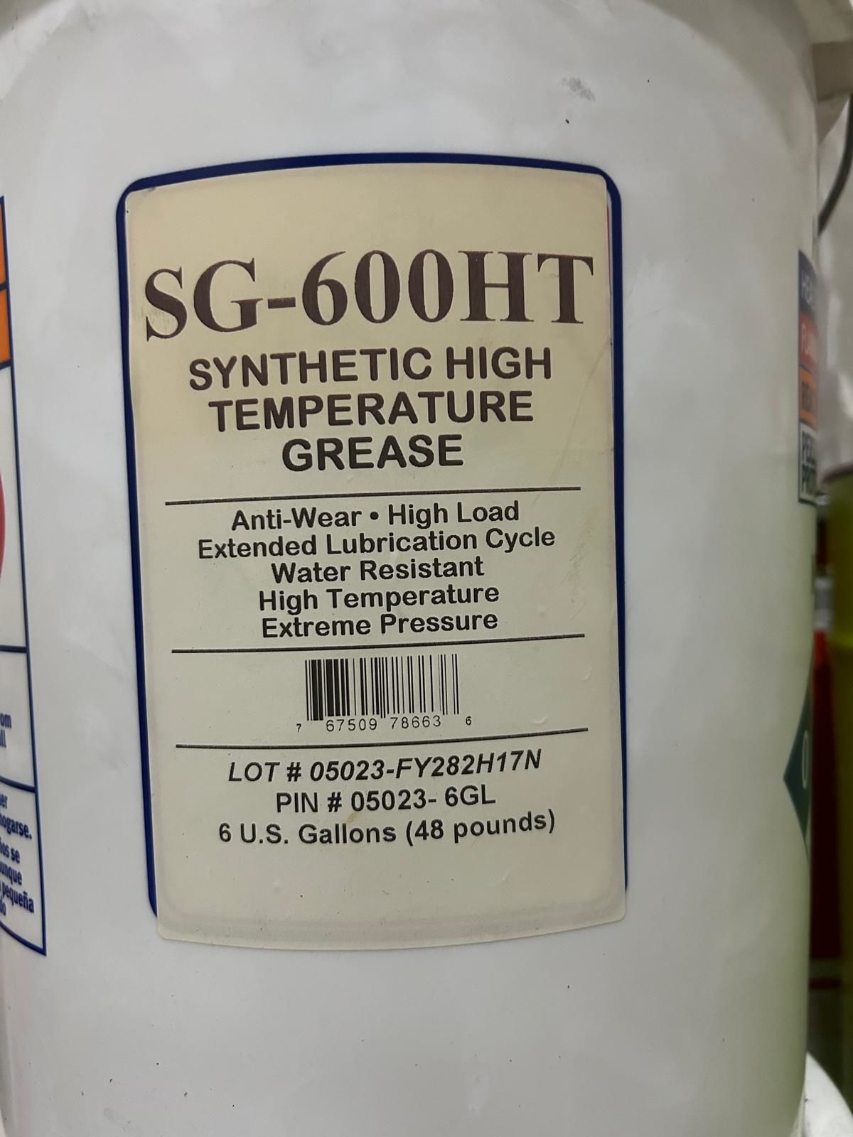 SENTİNEL SG 600 HT YÜKSEK SICAKLIK GRESİ 4 KG KOVA